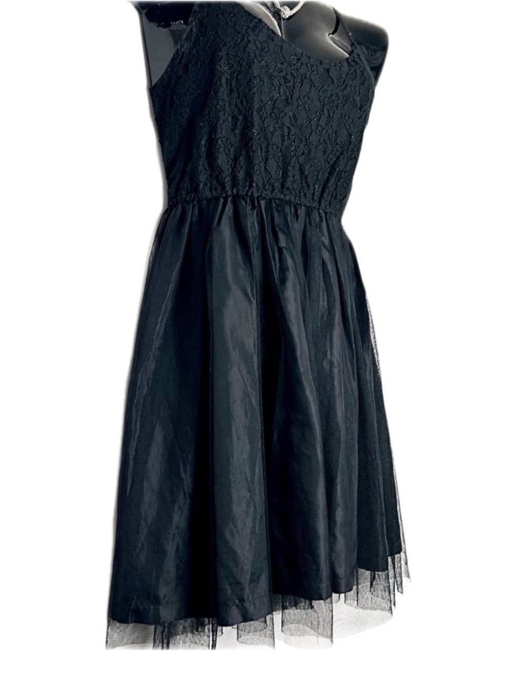 Women’s Black Lace & Tulle Dress -  *NWOT